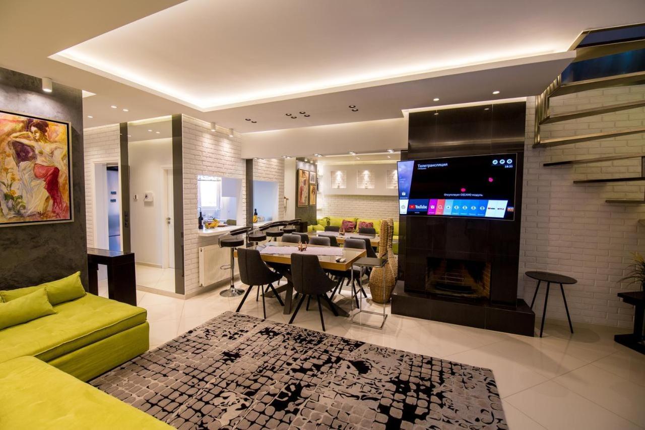 Helen Luxury Loft Design Meisonette-Apartment Athene Buitenkant foto