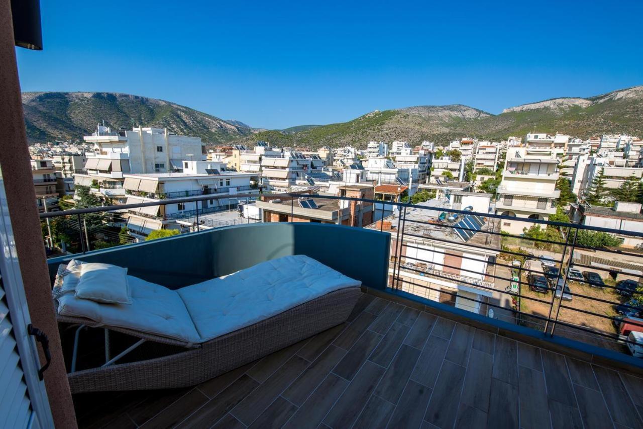 Helen Luxury Loft Design Meisonette-Apartment Athene Buitenkant foto